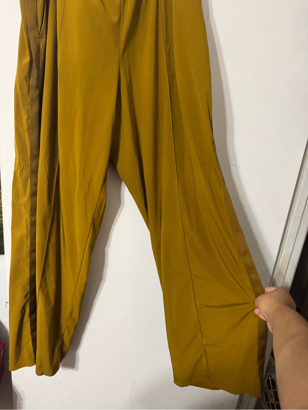Athleta women's Dress Pants in Mustard Gold